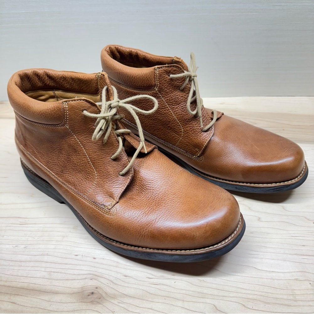 Furnas Men’s Chukka Boots by Anatomic & Co. Sheepskin Lining EU 46